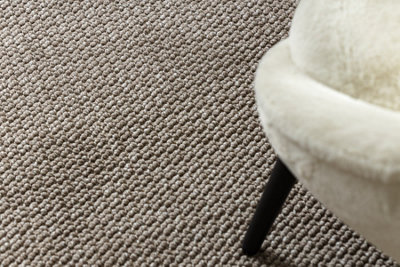 Carpet CASABLANCA LOOP brown loop, soft 400x400 cm