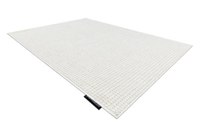 Carpet CASABLANCA LOOP white loop, soft 400x400 cm