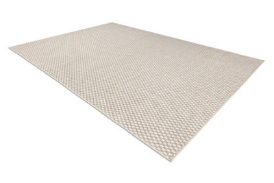 Carpet ORIGI 3555 cream - flat-woven SISAL string 58x100 cm