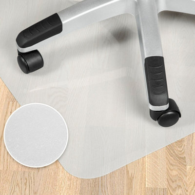 Carpet Protector office chair floor protection mat slip resistant white
