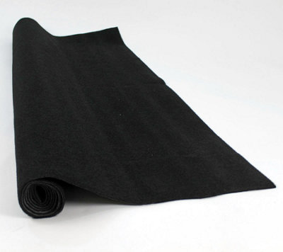Carpet Roll Car Boot Lining Floor Mat Black 1m x 3m Automotive - 3