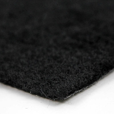 Carpet Roll Car Boot Lining Floor Mat Black 1m x 3m Automotive - 9