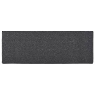 Carpet Runner Anthracite 80x250 cm