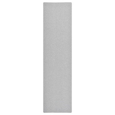 Carpet Runner Light Grey 80x300 cm