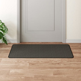 Carpet Runner Sisal Look Anthracite 50x100 cm