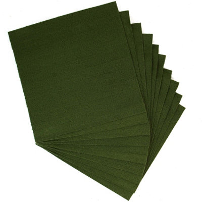 Carpet Tiles Heavy Duty 20pcs 5SQM Commercial Office Home Shop Retail Flooring in Dark green - 4