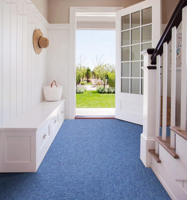 Carpet Tiles Heavy Duty 20pcs 5SQM Commercial Office Home Shop Retail Flooring - 4