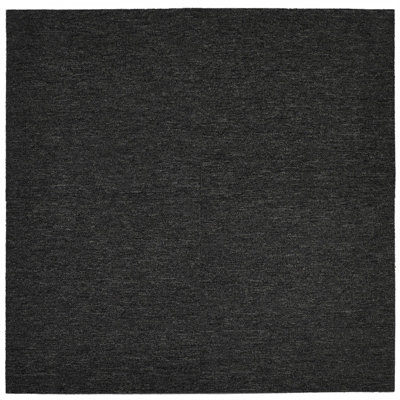 Carpet Tiles Heavy Duty 20pcs 5SQM in Anthracite Commercial Office Home Shop Retail Flooring - 8