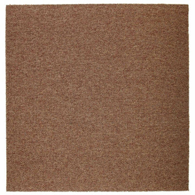 Carpet Tiles Heavy Duty 20pcs 5SQM in Beige Commercial Office Home Shop Retail Flooring