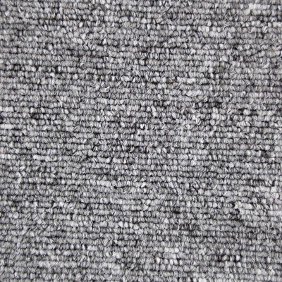 Carpet Tiles Heavy Duty in Grey 20pcs 5SQM Commercial Office Home Shop Retail Flooring - 3