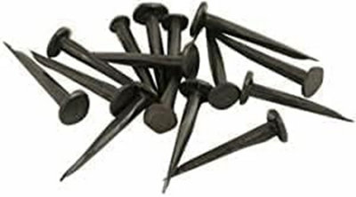 Carpet Upholstery Tacks Fine Blued Black Cut Tack Nails Pins 10mm Strong Durable Rust Resistant Furniture DIY Projects x50