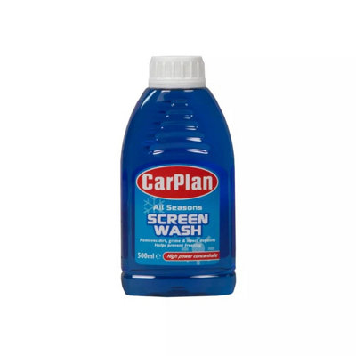 CarPlan All Season Concentrated Screenwash - 500ml x 3