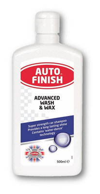 CarPlan Auto Finish Advanced Wash & Wax - 500ml x 6