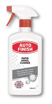 CarPlan Auto Finish Rapid Wheel Cleaner - 500mL Treatment Valeting 0.5 Litres