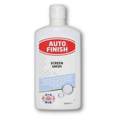 CarPlan Auto Finish Screenwash 500mL Windshield Washer Fluid 0.5 Litres 0.5L