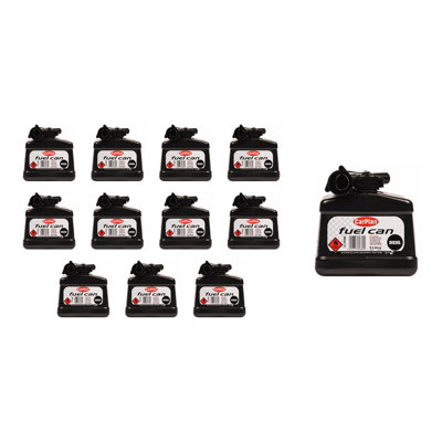 CarPlan Black Plastic Diesel Fuel Can Flexible Nozzle 5L Capacity ...