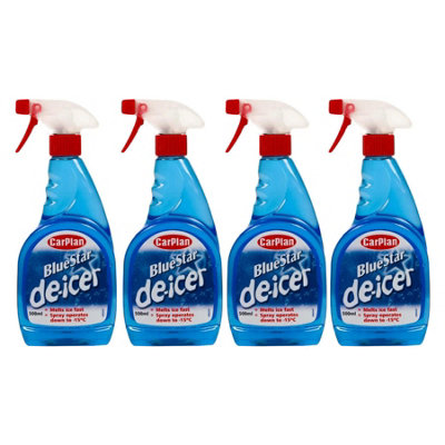 Spray Sghiacciante Per Auto CarPlan Blue Star - 500 Ml Per Parabrezza - Foto 4