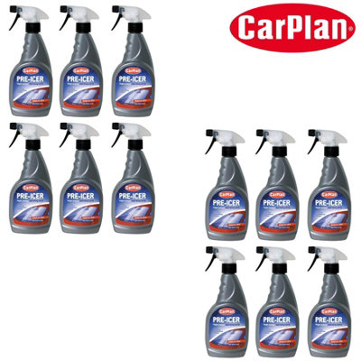 CarPlan Blue Star Pre-Icer Trigger Spray - 500ml x 12