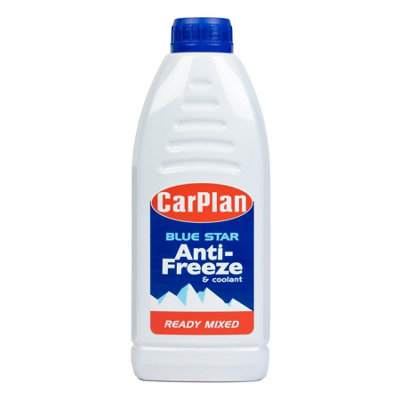 CarPlan Blue Star Ready Mixed Antifreeze & Summer Engine Coolant 1L Treatment