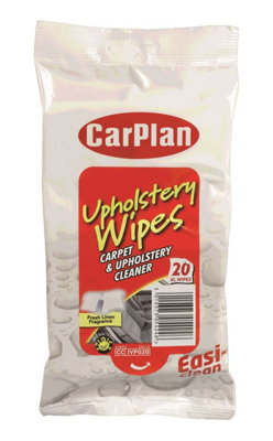 CarPlan Carpet & Upholstery Cleaner Wipes x 12