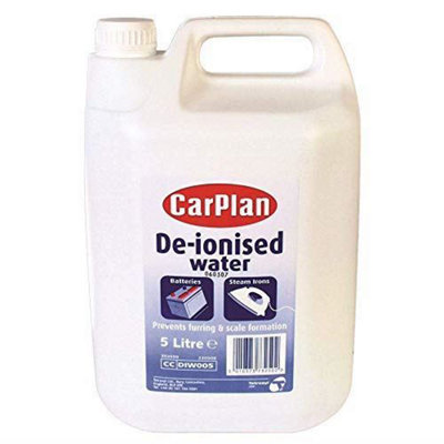 Carplan De-Ionised Water Prevents Furring Scale Formation 5L x 2