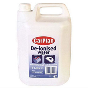 Carplan De-Ionised Water Prevents Furring Scale Formation 5L x 2
