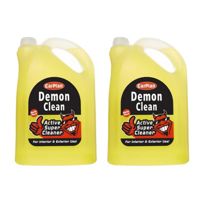 CarPlan Demon Car Wash Detailing Active Interior Exterior Super Clean 5L x2 DIY at B&Q