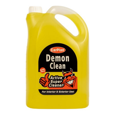 CarPlan Demon Car Wash Detailing Active Interior Exterior Super Clean 5L  x4