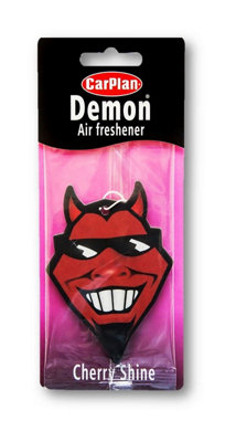 CarPlan Demon DAC001 Single Carded Air Freshener Cherry Fragrance Scented