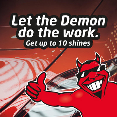 Carplan Demon Shine Spray On Shine Car Wax Polish Spray & Wipe 1L 1 Litre x3 - 5