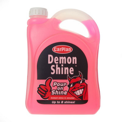 Carplan Demon Shine Spray On Shine Car Wax Polish Spray & Wipe 2L 2 Litre x4