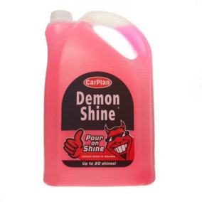 Carplan Demon Shine Spray On Shine Car Wax Polish Spray & Wipe 5L 5 Litre