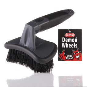 CarPlan Demon Wide Brush Brush For Cleaning Valeting Comfort Grip Handle