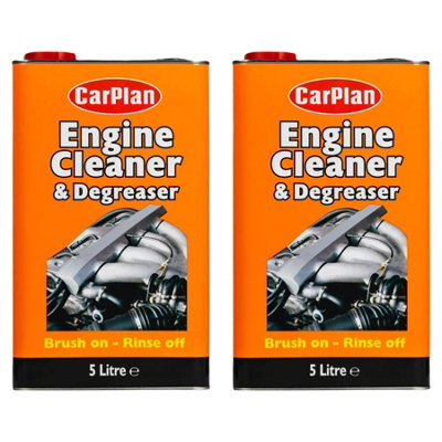 CarPlan Engine & Parts Cleaner & Degreaser Treatment Brush On Rinse Off 5L x2