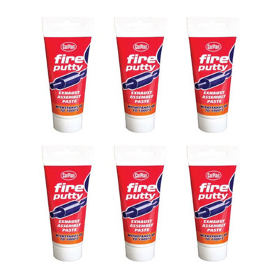 CarPlan Fire Putty Exhaust Paste (Pack of 6)