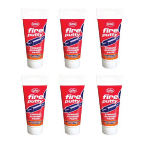 CarPlan Fire Putty Exhaust Paste (Pack of 6)