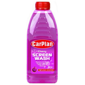 CarPlan Fragranced Car Screenwash Concentrated - 1L Cherry