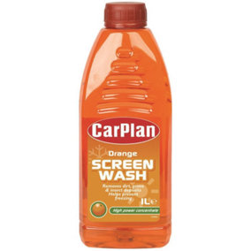 CarPlan FSW162 Orange Fragranced Screenwash Concentrate 1L x 3