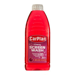 CarPlan FSW163 Cherry Fragranced Screenwash Concentrate 1L x 12