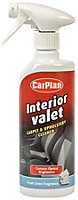 CarPlan IVC600 Interior Valet Foaming Upholstery Cleaner - 600mL x4 Treatment