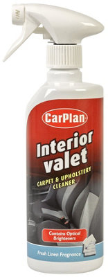 CarPlan IVC600 Interior Valet Interior Restorer Cleaner Freshener 600ml x 3