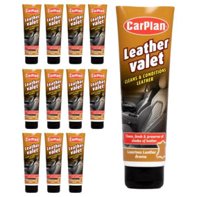 CarPlan Leather Valet Cleans & Conditions - 150g x 12