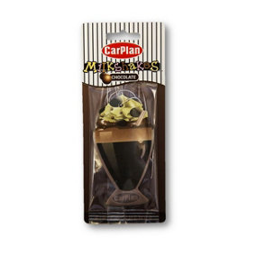 CarPlan Milkshake Air Freshener - Chocolate x 2