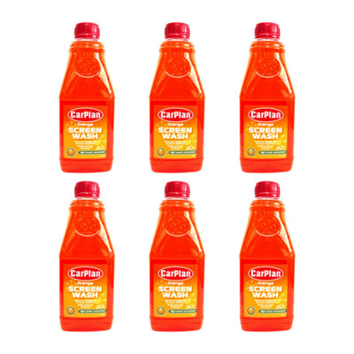 Carplan Orange Fragranced Screenwash 1L (Pack of 6)