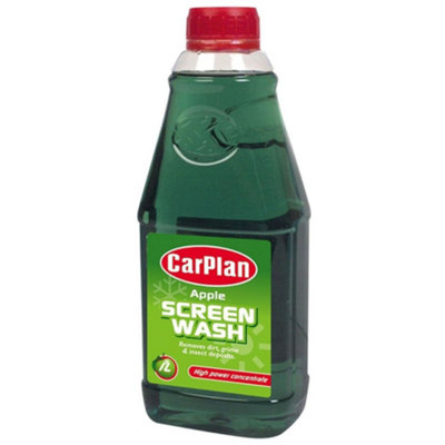 CarPlan Screen Wash Apple Concentrated 1L (Pack of 3)