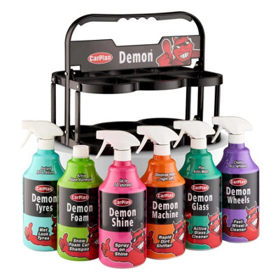 CarPlan Shine Car Cleaning Valeting Kit Snow Foam Wheel Cleaner Tyre Shine