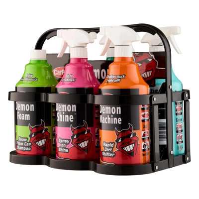 CarPlan Shine Car Cleaning Valeting Kit Snow Foam Wheel Cleaner Tyre Shine