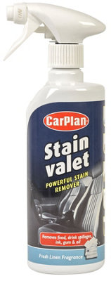 CarPlan SVC600 Stain Valet Interior Cleaner - 600mL Treatment 0.6L Valeting