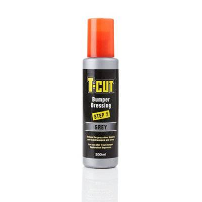 CarPlan T-Cut Car Bumper & Trim Treatment Kit - Permanent Colour Rubber x 2