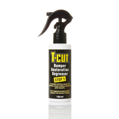 CarPlan T-Cut Car Bumper & Trim Treatment Kit - Permanent Colour Rubber x 2 - 5